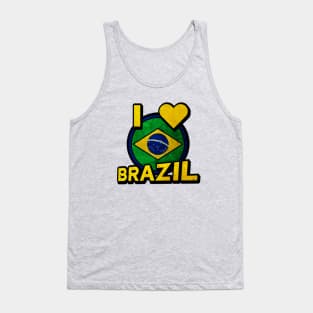 I ♥ BRAZIL Tank Top